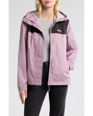 Helly Hansen Vancouver Hooded Rain Jacket - Pink