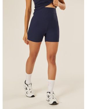 Be Athletica Essential Everyday Lounge Shorts - Blue