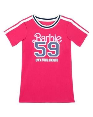 Barbie Athletic Varsity Dress - Pink