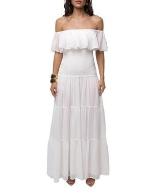 JLUXLABEL Seaside Drift Maxi Dress - Gray
