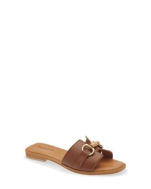 Chocolat Blu Baz Slide Sandal - Brown