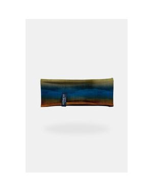 Alpine Fit Merino Wool Lined Headband - Blue