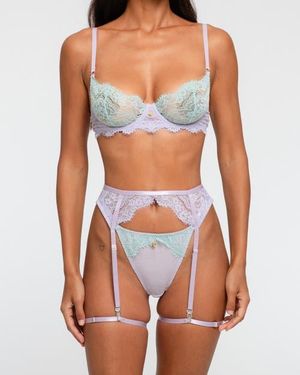 One Empire Ariana Lingerie Set - Purple
