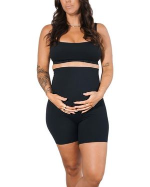 Vitaly Cloud Ii Maternity Rider Short - Blue