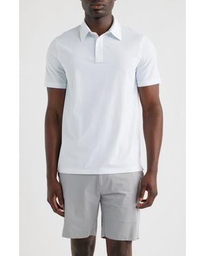 G/FORE Stretch Tech Jersey Golf Polo Shirt - White