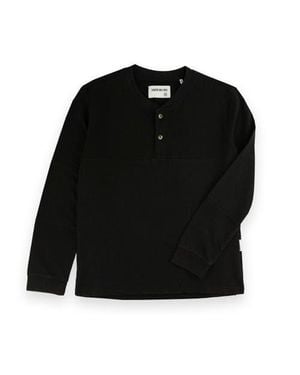 Sovereign Code Constant Knit Henley - Black