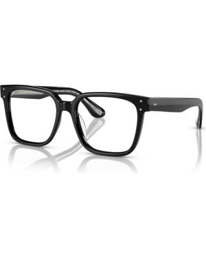 Oliver Peoples 53Mm Square Optical Glasses - Black
