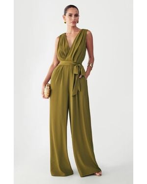BWLDR Alina Jumpsuit - Green
