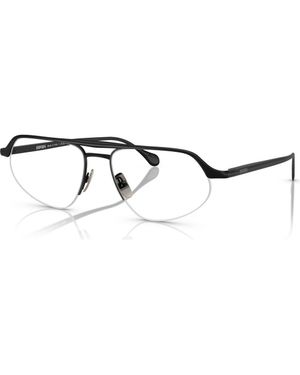 Ferrari 57Mm Irregular Optical Glasses - Black