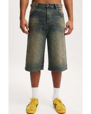 Cotton On Super Baggy Jort - Green