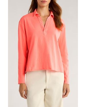 Frank & Eileen Patrick Popover Henley - Pink