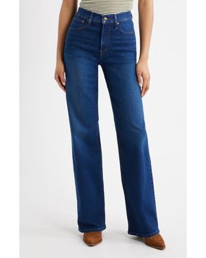Madewell The Perfect Vintage High Waist Wide Leg Jeans - Blue