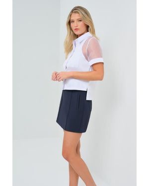 Anatomie Laurel Performance Twill Skort - Blue