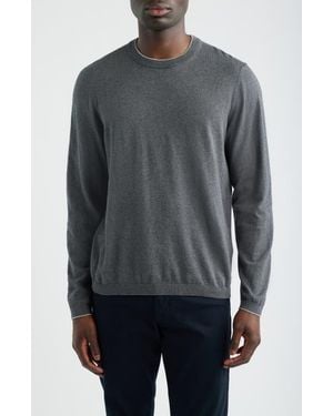 Jack Victor Dan Cotton Sweater - Gray
