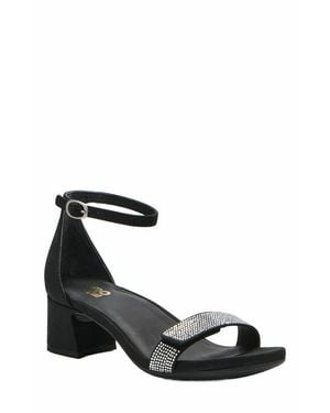 ABEO Avenue Strap Heels - Black