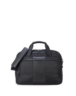 Delsey Paris Wagram Briefcase With Laptop Sleeve - Black