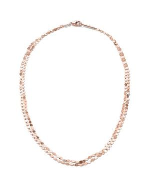 Lana Jewelry Nude Double Strand Petite Choker Necklace - White