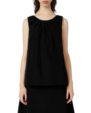MM by Max Mara Ariccia Sleeveless Top - Black