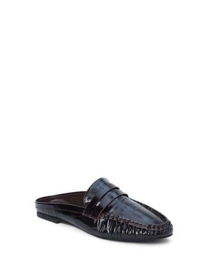 Matisse Porta Penny Loafer Mule - Black
