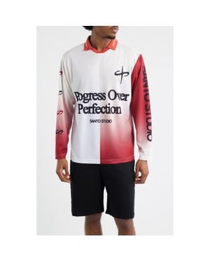 Saint Studio Progress Over Perfection Club Jersey - Red