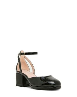 Steve Madden Kids' Jelinor Ankle Strap Platform Pump - Black