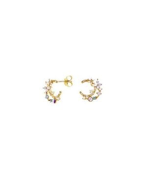 Arte Nova Jewellery Moon Ii Earrings - Black