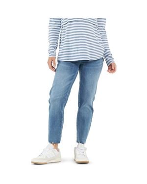 Ripe Maternity Jamie Raw Edge Under The Bump Maternity Jeans - Blue