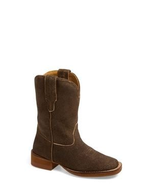 Tecovas Kids' The Doc Western Boot - Brown