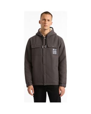 Ecko' Unltd Simple Confidence Shearling Lined Jacket - Brown