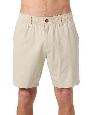 O'neill Sportswear Portola Water Resistant Hybrid Shorts - Natural
