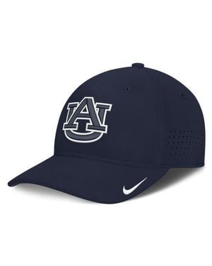 Nike Auburn Tigers 2026 Sideline Practice Aerobill Swooshflex Dri-Fit Hat - Blue