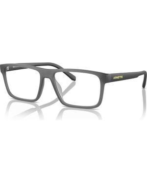 Arnette 53Mm Square Optical Glasses - Metallic