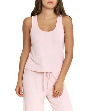 Honeydew Intimates Cloud Modal Rib Tank - Pink