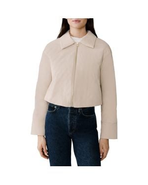 SOIA & KYO Laleh 700 Fill Power Down Coat - Natural