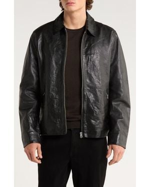 Rag & Bone Melrose Leather Jacket - Black