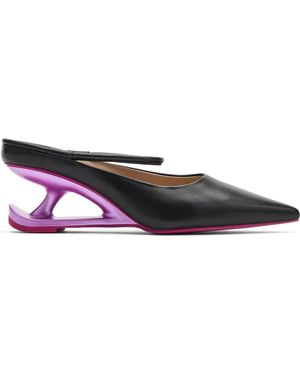 MARC NOLAN Sophia Leather Strap Pumps - Multicolor