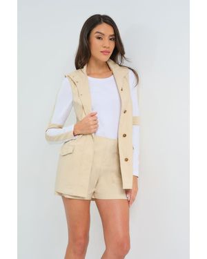 Anatomie Catrina Performance Cotton Vest - Natural