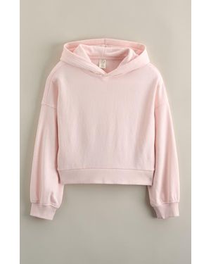 Treasure & Bond Kids' Boxy Hoodie - Pink