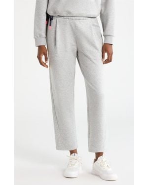 G/FORE High Rise French Terry Lounge Golf Pants - Gray