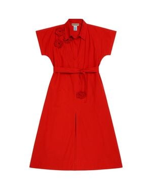 Florencia Davalos Diana Orchid Dress - Red