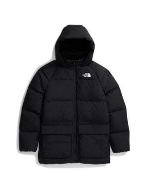 The North Face Kids' North Down Fleece Lined Short Parka - Black