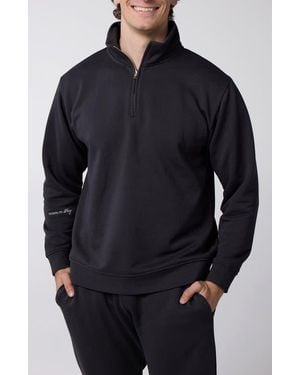 Centerline Athletics Active Lifestyle You Know You Play Quarter Zip Sweatshirt - Blue