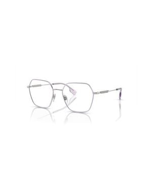 Burberry 54Mm Irregular Optical Glasses - Purple