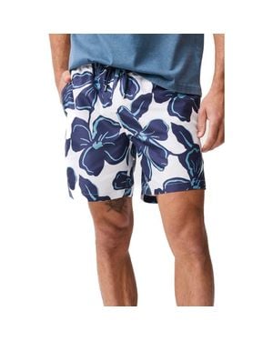 Rodd & Gunn Broadford Floral Swim Trunks - Blue