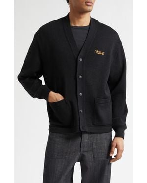 Visvim Selmer Wool Cardigan - Black