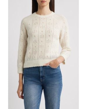 Doen Emiliana Open Stitch Sweater - Blue
