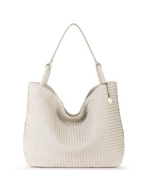 The Sak Los Feliz Large Tote Leather Bag - Natural