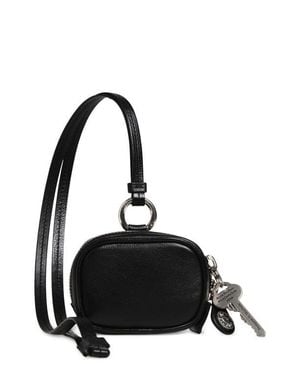 Acne Studios Camero Clip Earbuds Case - Black