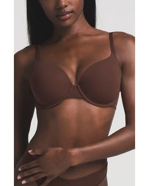 Skims Fits Everybody T-Shirt Bra - Brown