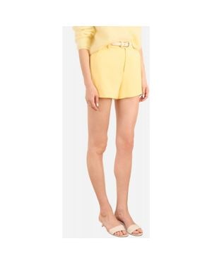 Cami NYC Hana High Waist Shorts - Yellow